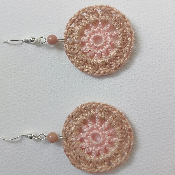 Crochet Earrings - Picture 1 of 2